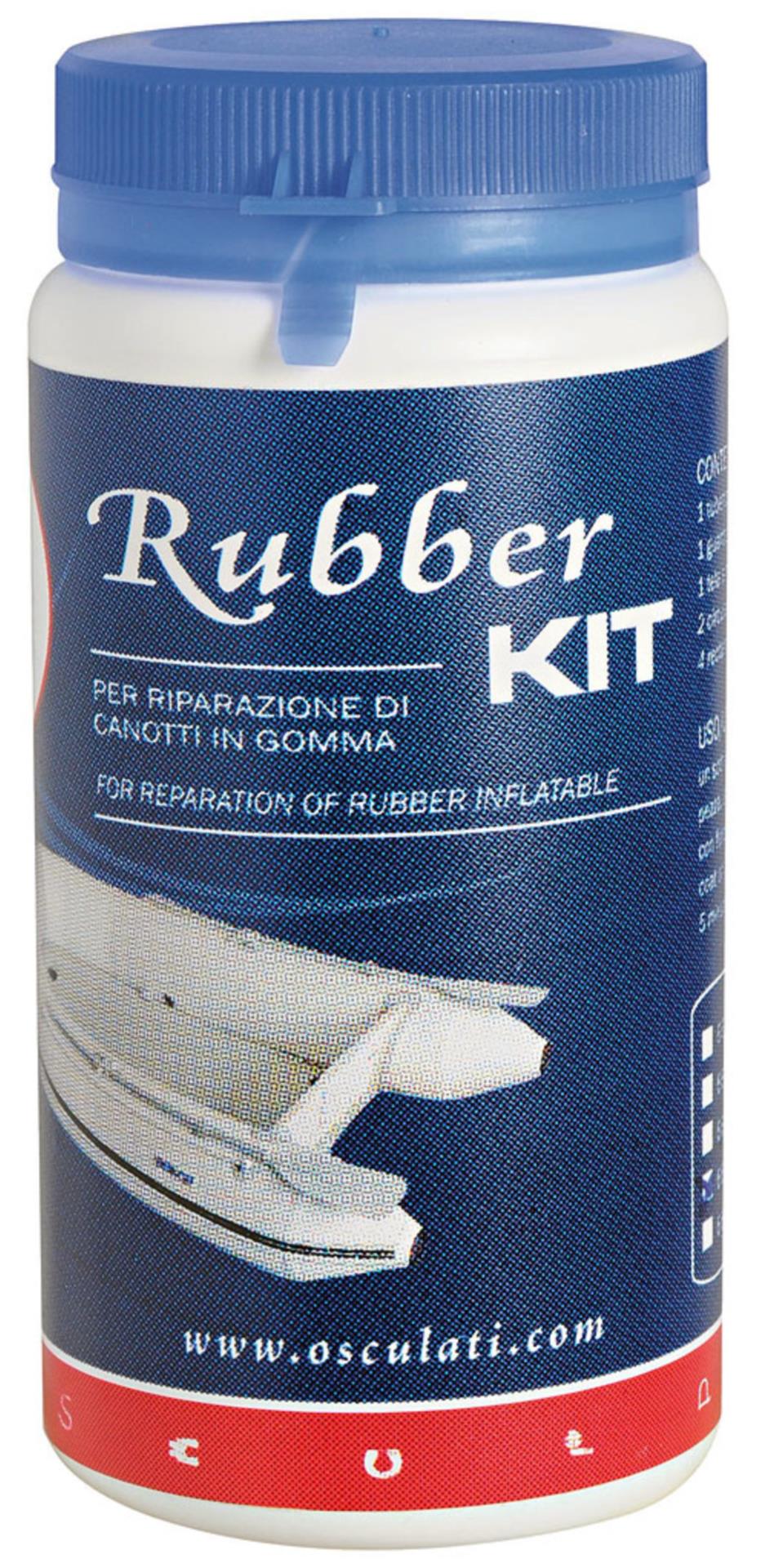 Osculati Reparaturkit PVC, schwarz