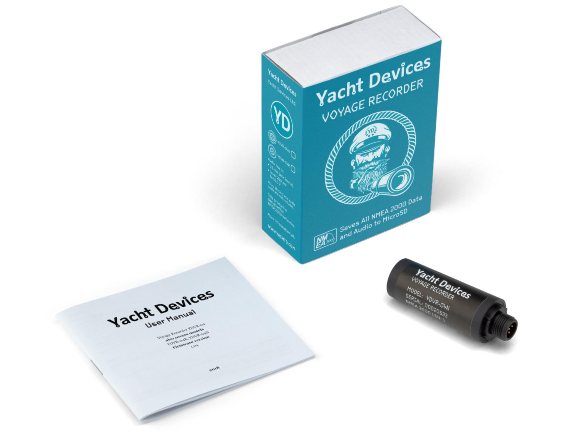 YACHT DEVICES DIGITAL VOYAGE RECORDER