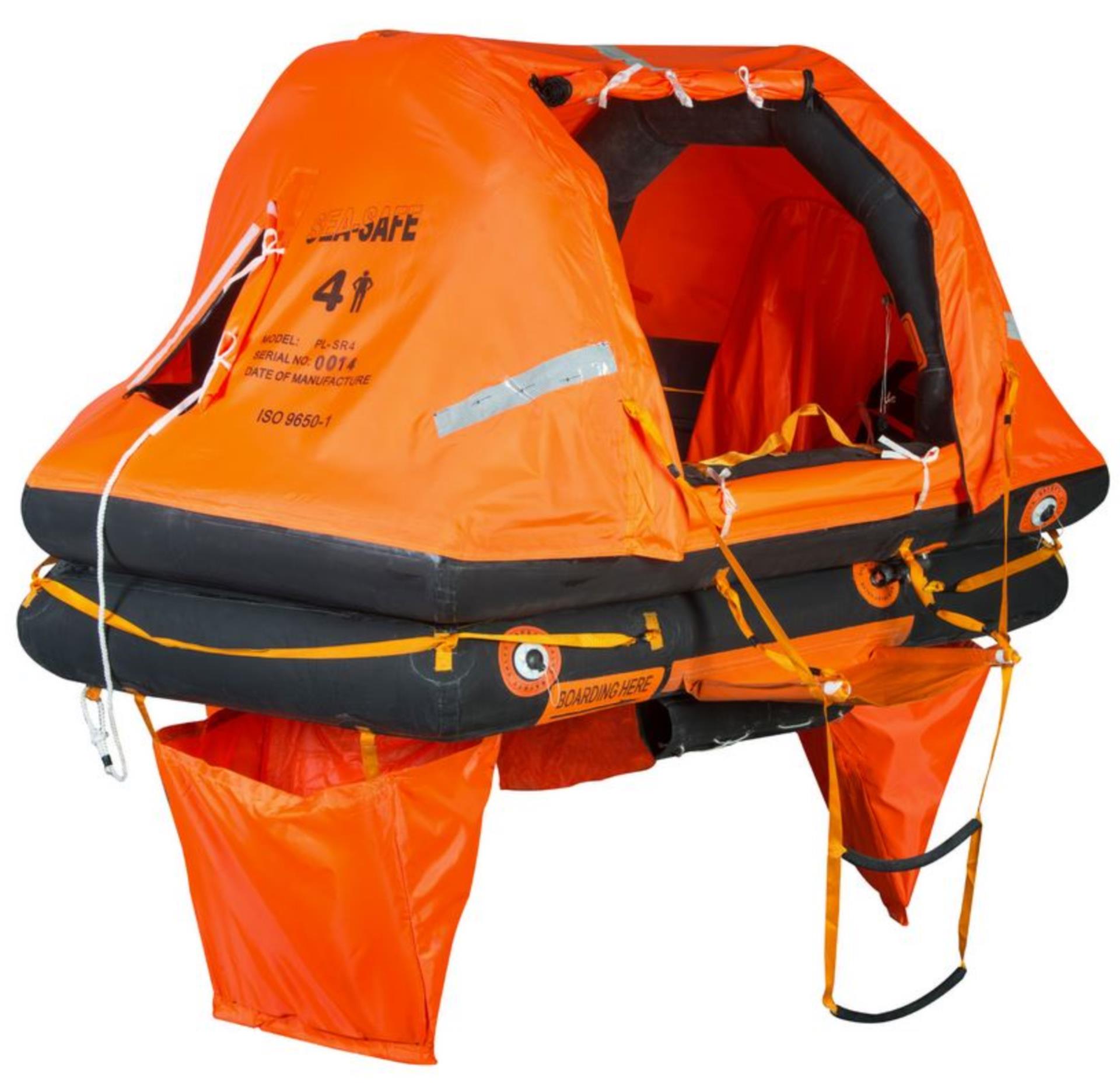 Sea Safe Sea-Safe Rettungsinsel ProLight Selfrighting, 4 Personen, Tasche