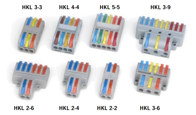 Philippi Hebelklemme HKL 4-4 / 4 polig