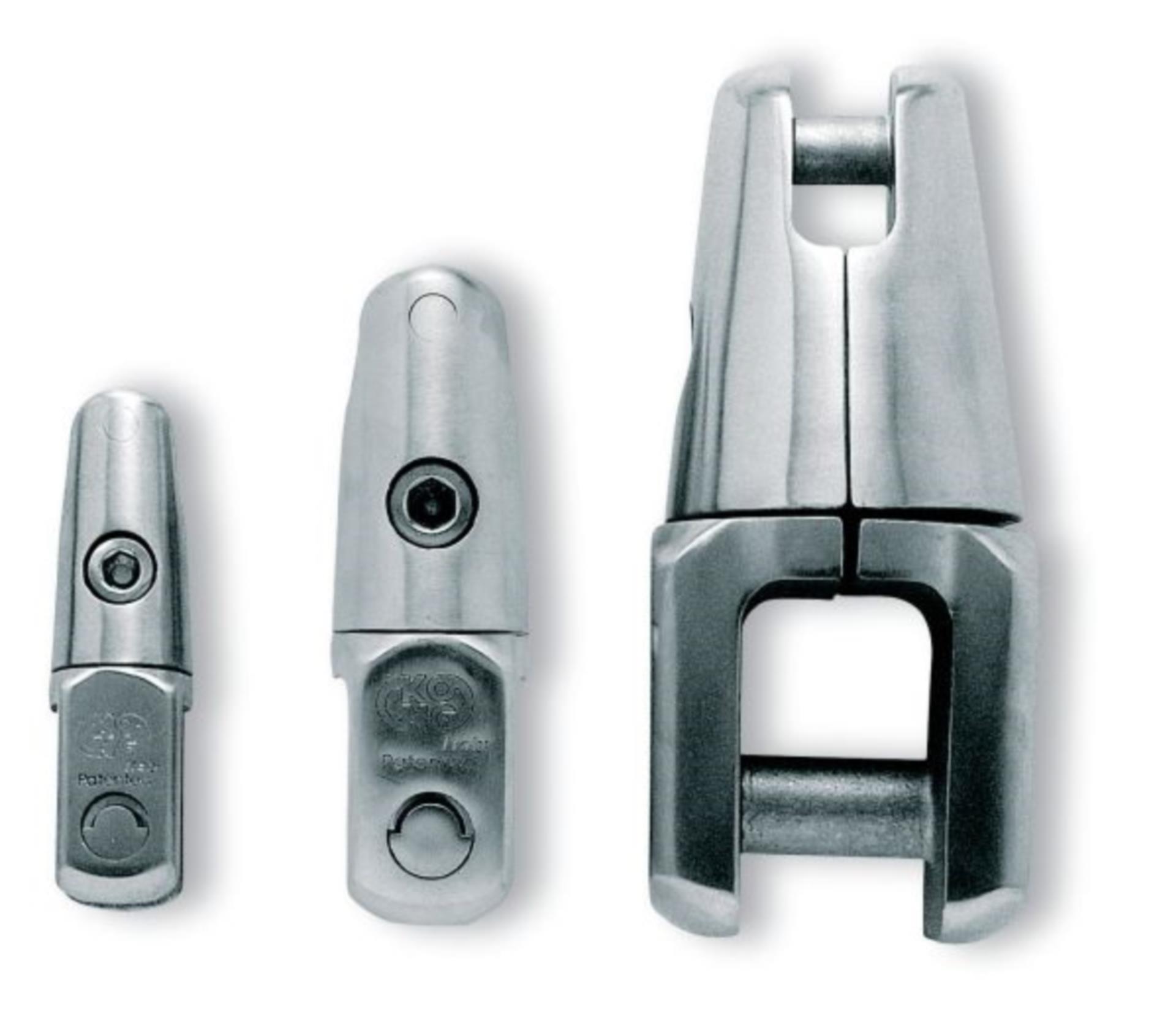 Lindemann KONG Ankerkettenverbinder & Wirbel, 8 - 10 mmØ