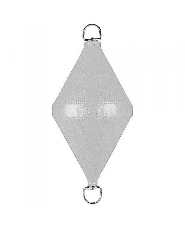 Osculati Ankerboje Auftrieb 20 Liter, weiß mit Edelstahlstange