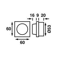 Batsystem LED-Dimmer mit Spannungsstabilisator chrom