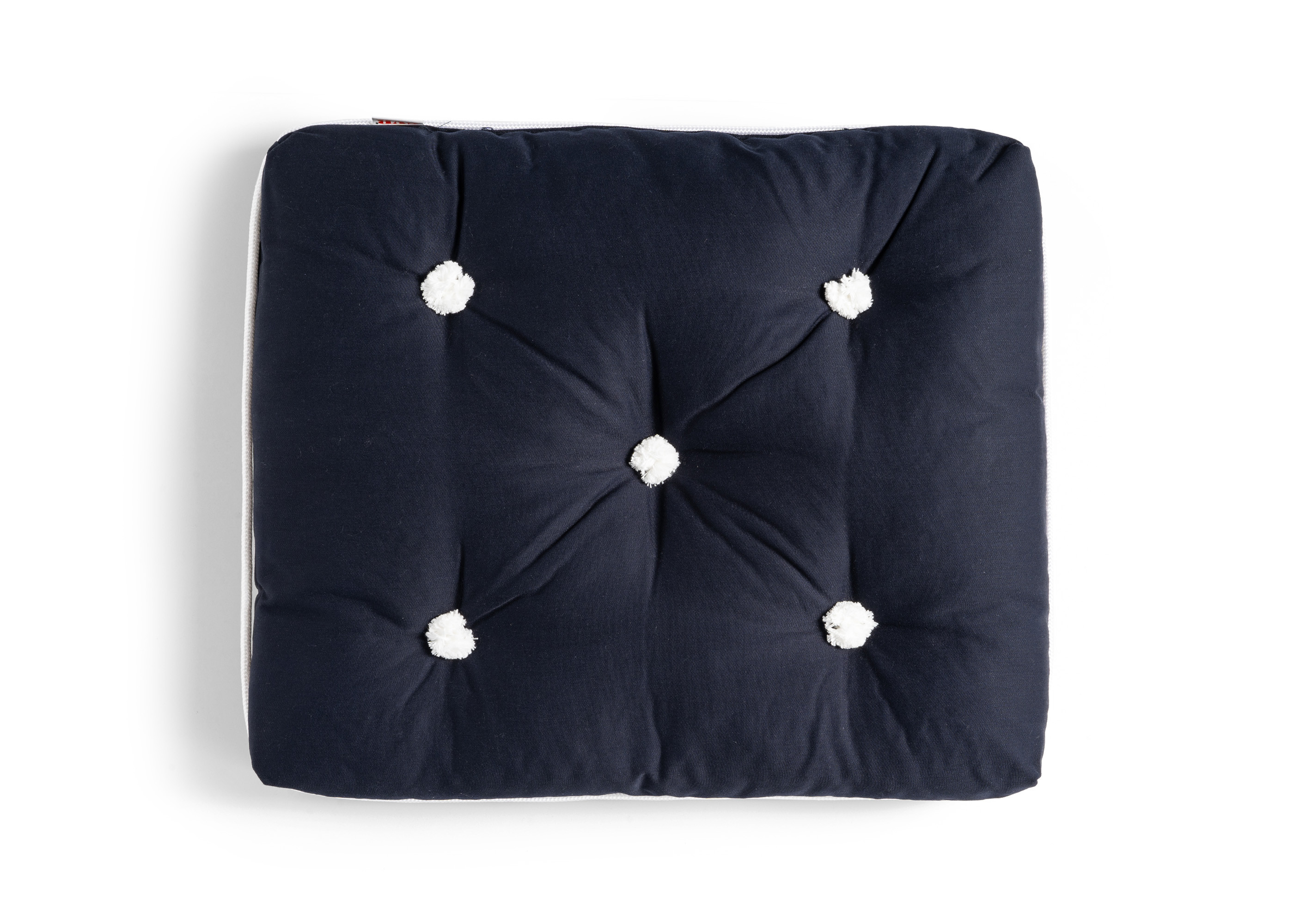 Talamex Kapok-Einzelsitzkissen / Marineblau