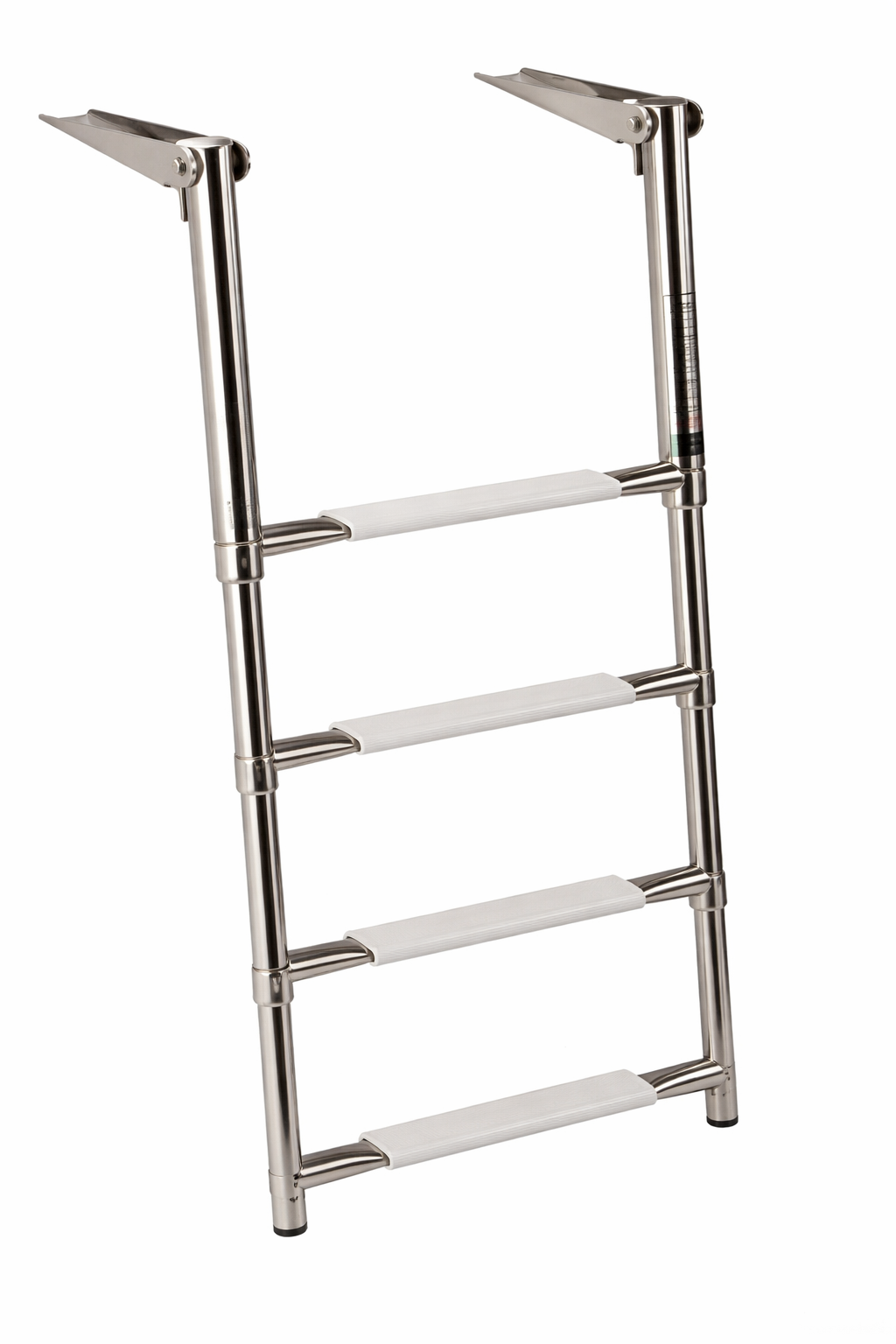 Osculati Edelstahl Badeleiter 4 Stufen Breit, 1.156 / 394 mm