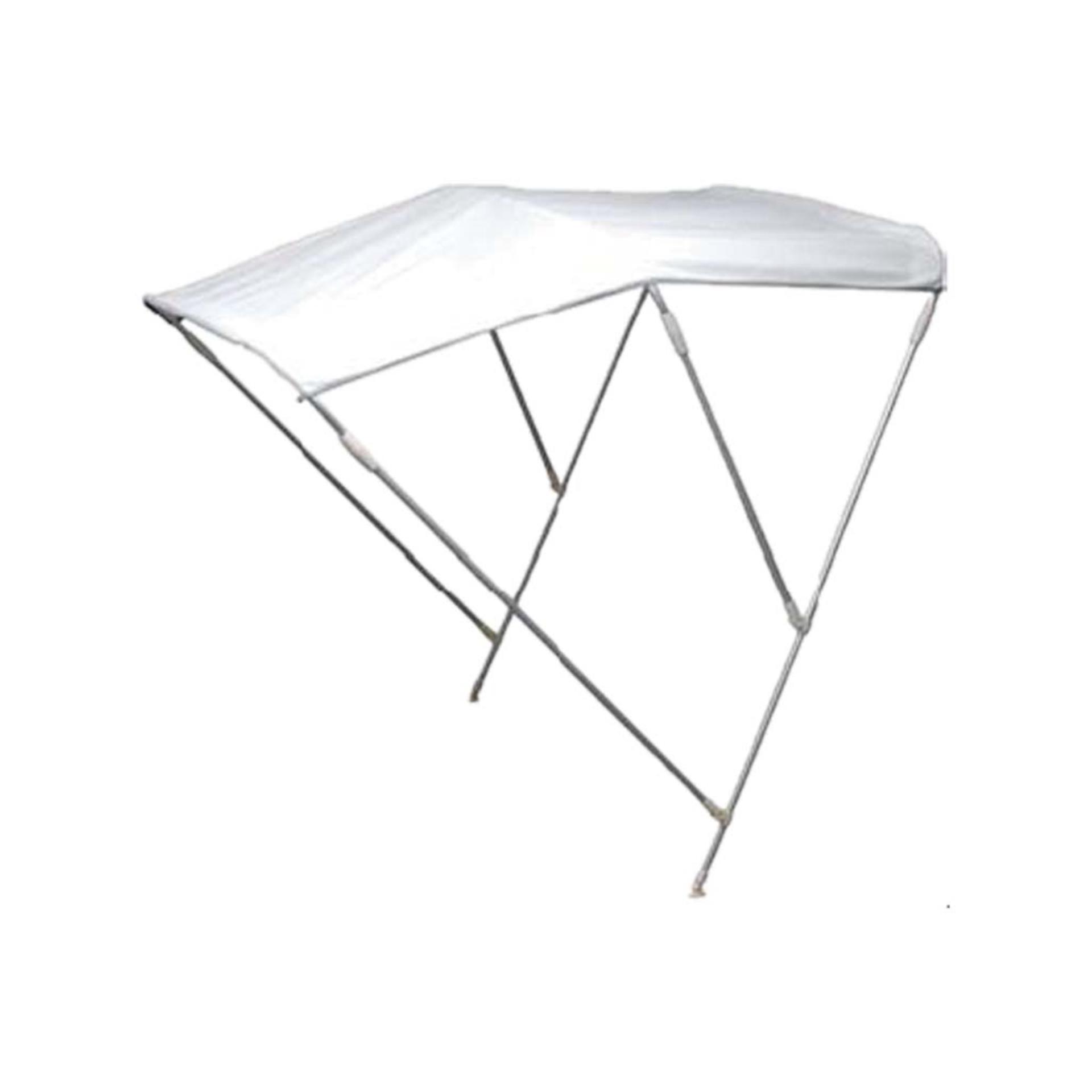 Bimini Light 3-Rod 200 - 210 cm, weiß