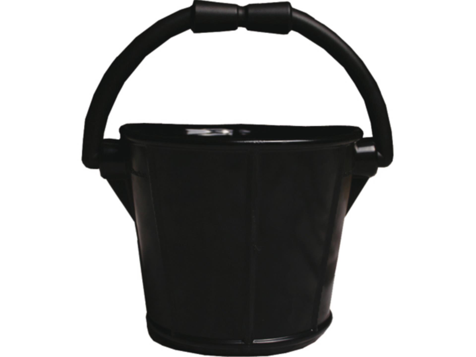 Majoni Pütz aus Fendermaterial 7 Liter, schwarz