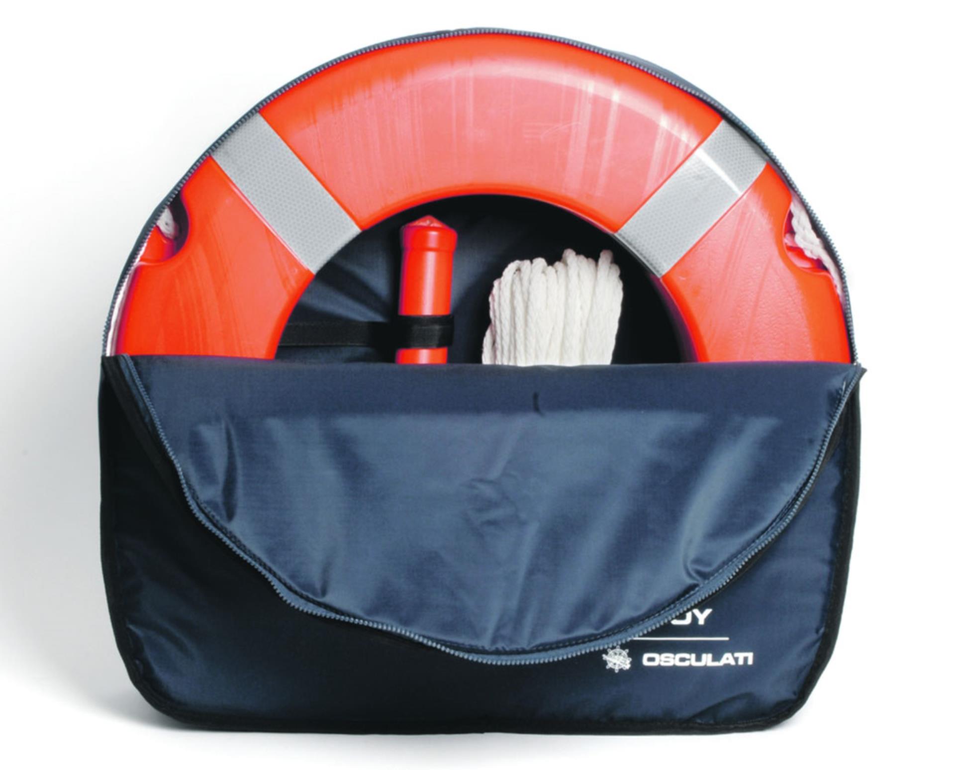 Osculati Abdeckung für Hufeisenring, blau