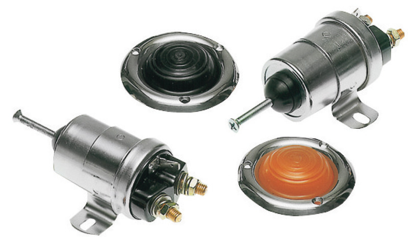 Osculati Fußschalter mit Relais (Rot)