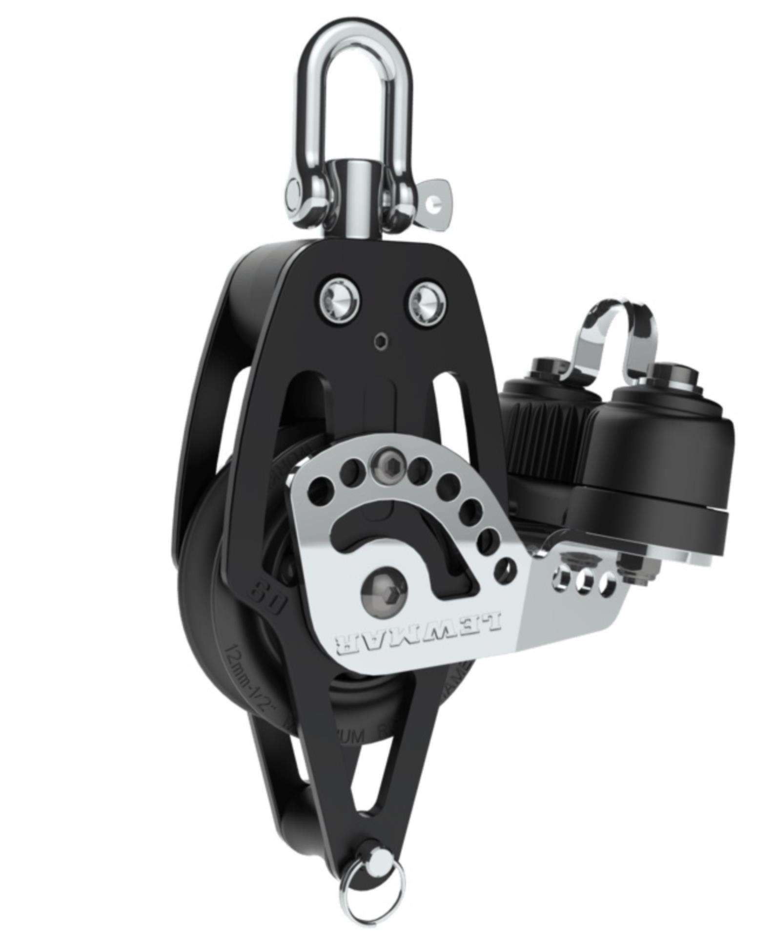 LEWMAR HTX BLÖCKE 1-SCHEIBIG MIT HF & KLEMME