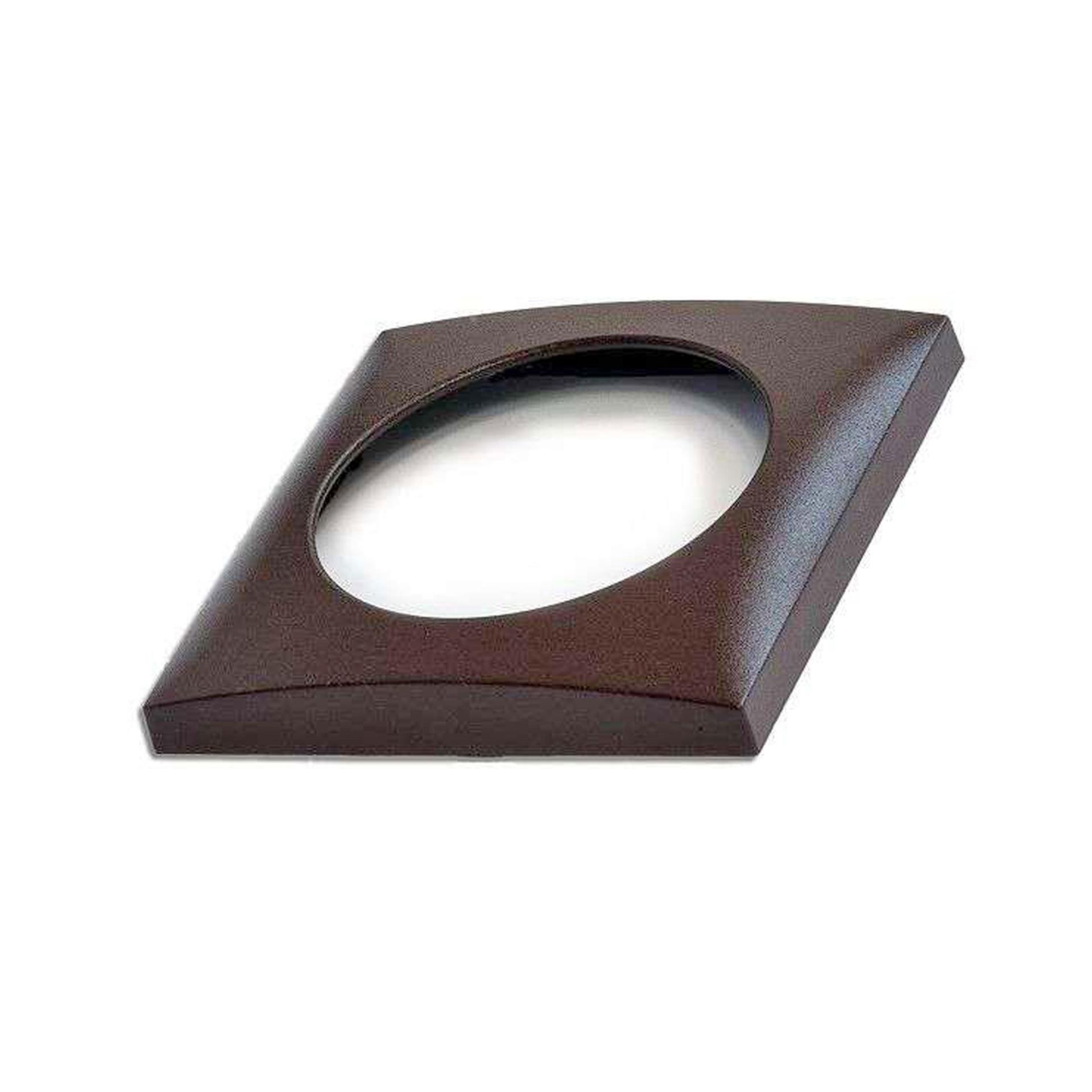 Berker Integro Flow Abdeckrahmen einfach, braun