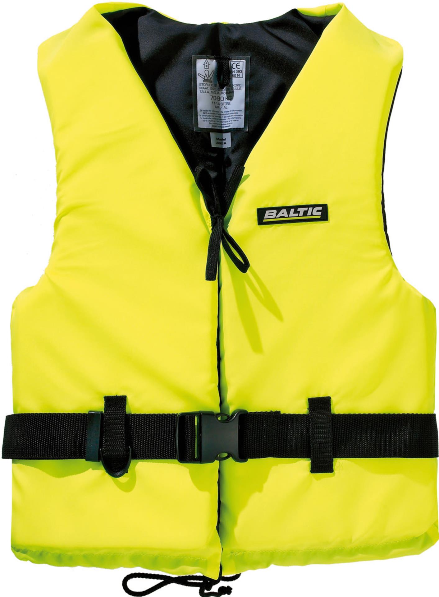 Baltic Schwimmhilfe 50N Aqua Gelb, 50 - 70 kg