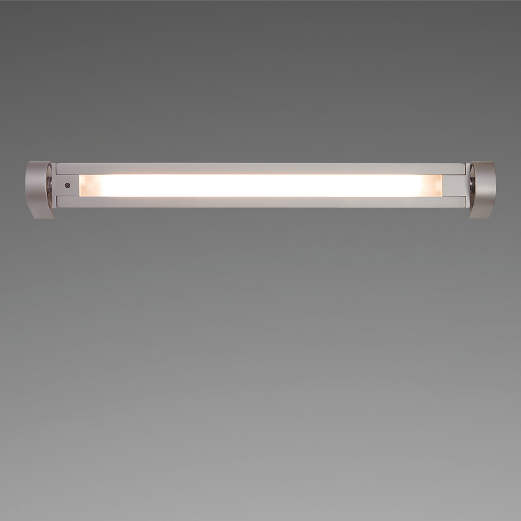Prebit Unterbau-Leuchte UB01-3RW 300mm chrom-matt, warmweiss/ rot