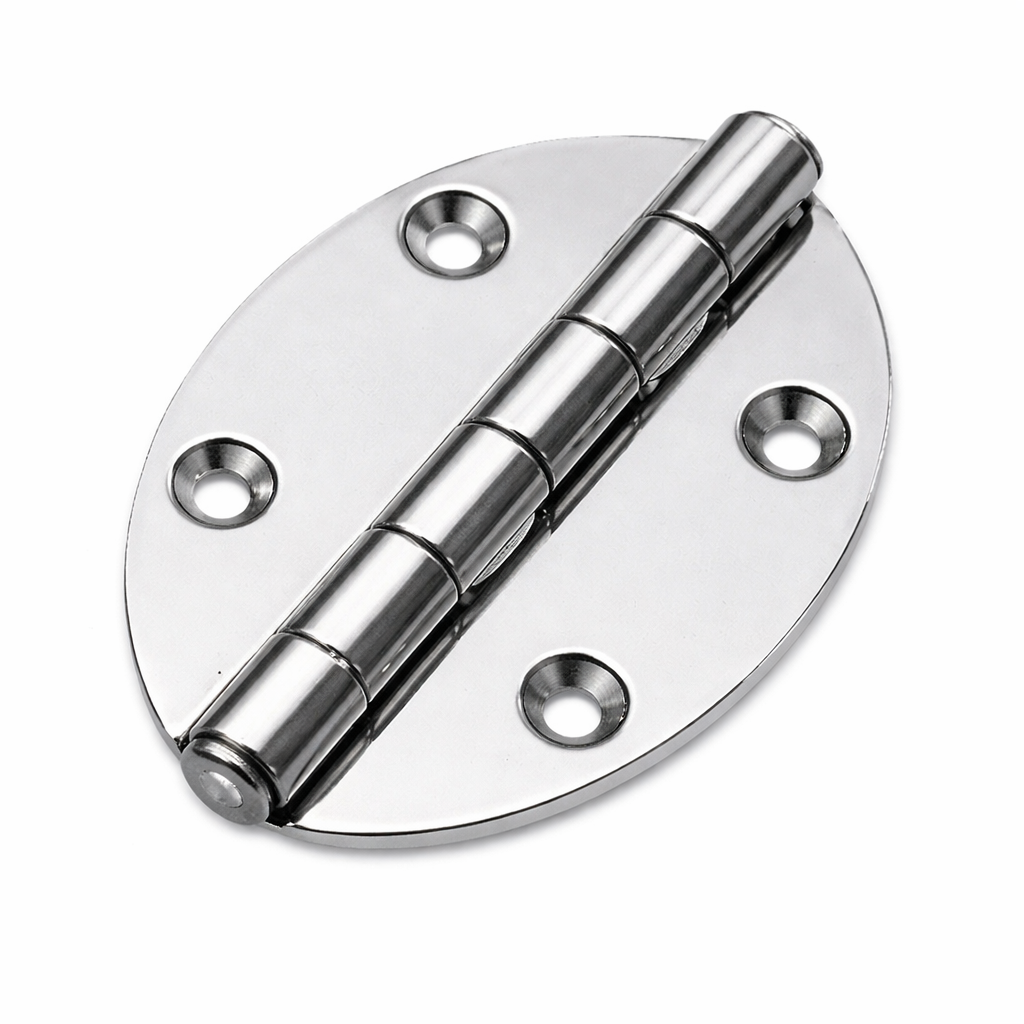 Osculati Edelstahl Schanier, oval 78 x 56 mm 