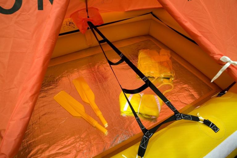 Ocean Safety Rettungsinsel Ocean ISO UltraLite 6 Personen, Tasche  