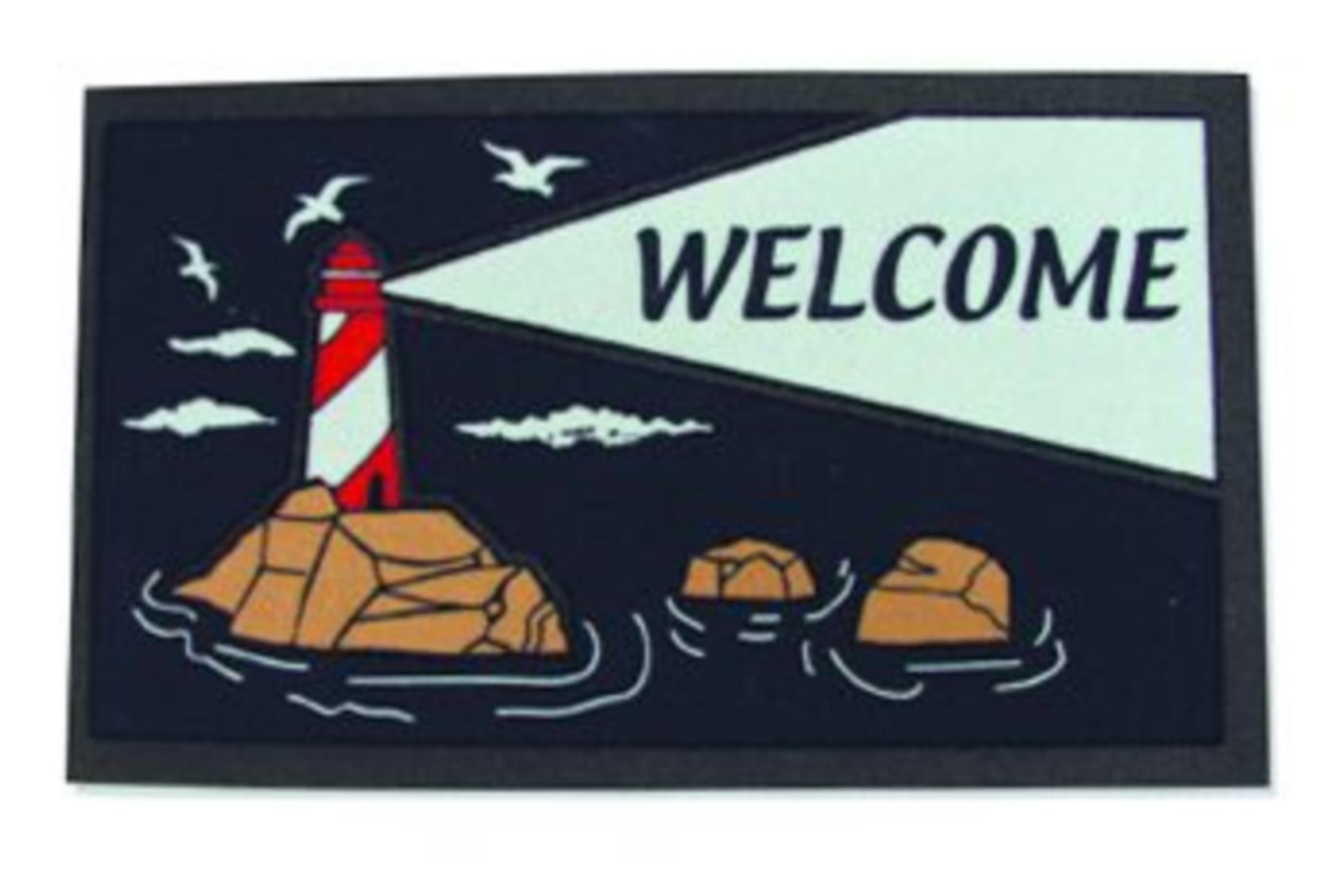 Osculati Fußmatte Leuchtturm, 40 x 68 cm Osculati Fußmatte Leuchtturm, 40 x 68 cm