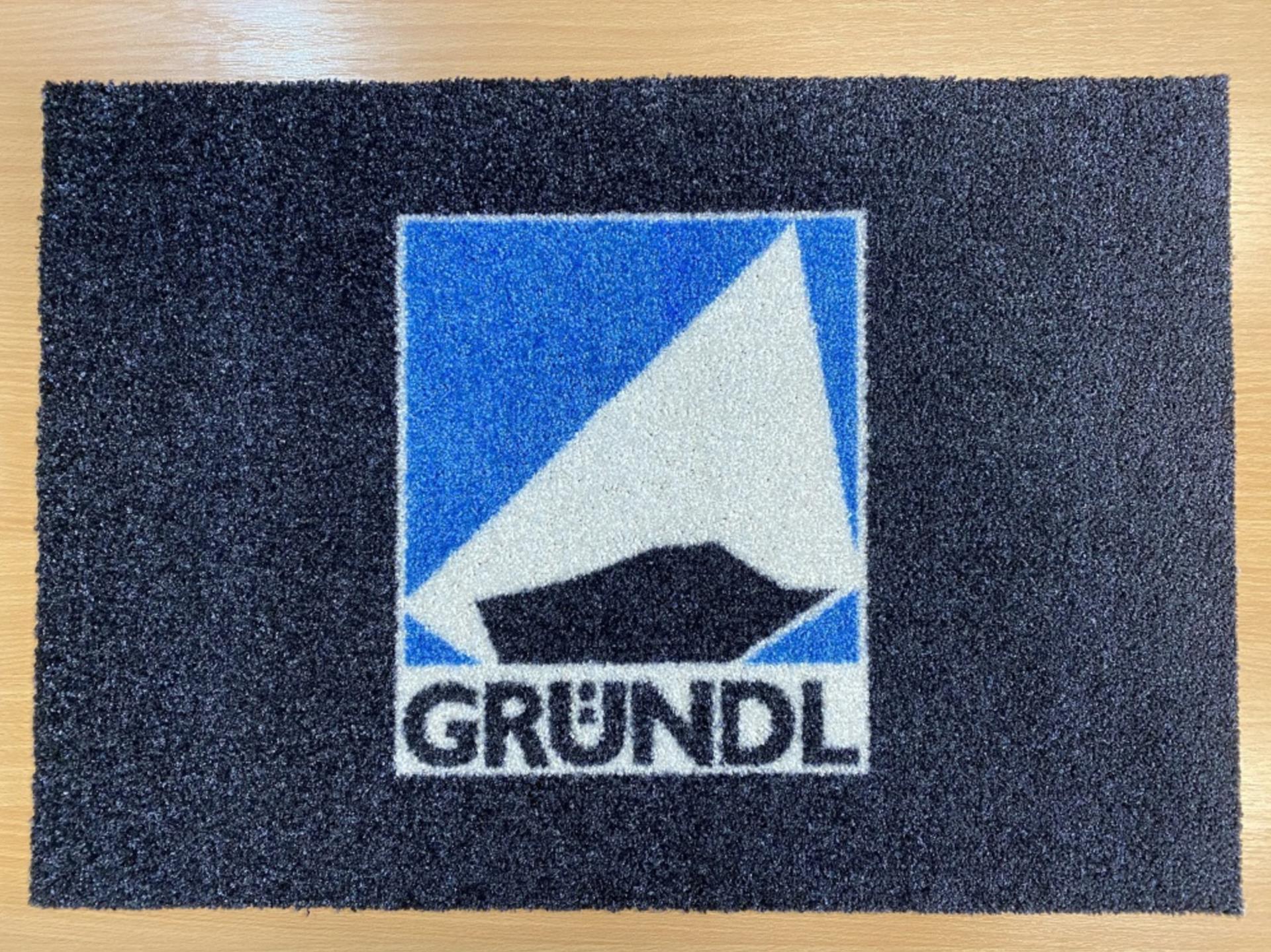 Knutzen Fussmatte Gründl schwarz, 70 x 50 cm