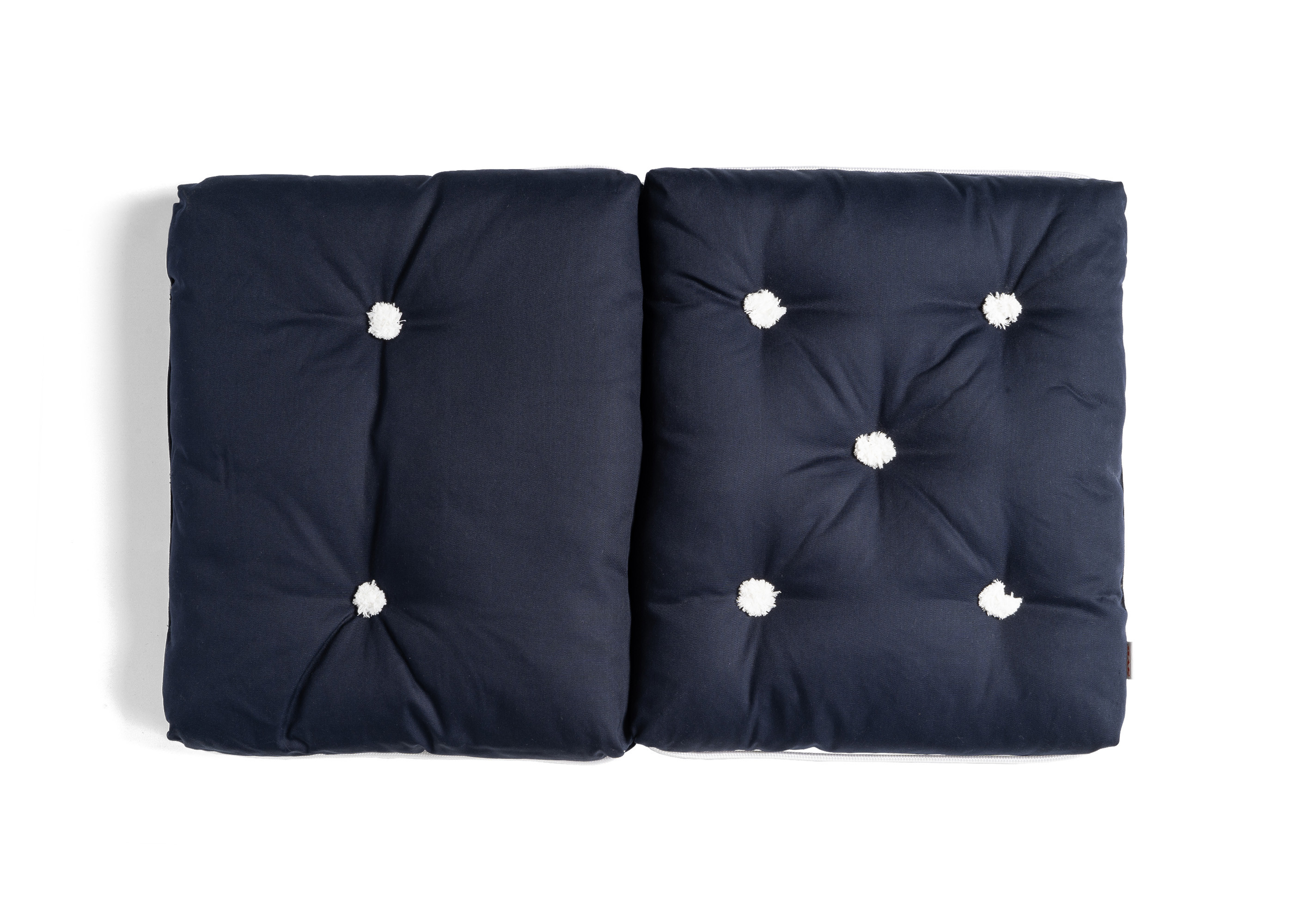 Talamex Kapok-Doppelsitzkissen / Marineblau