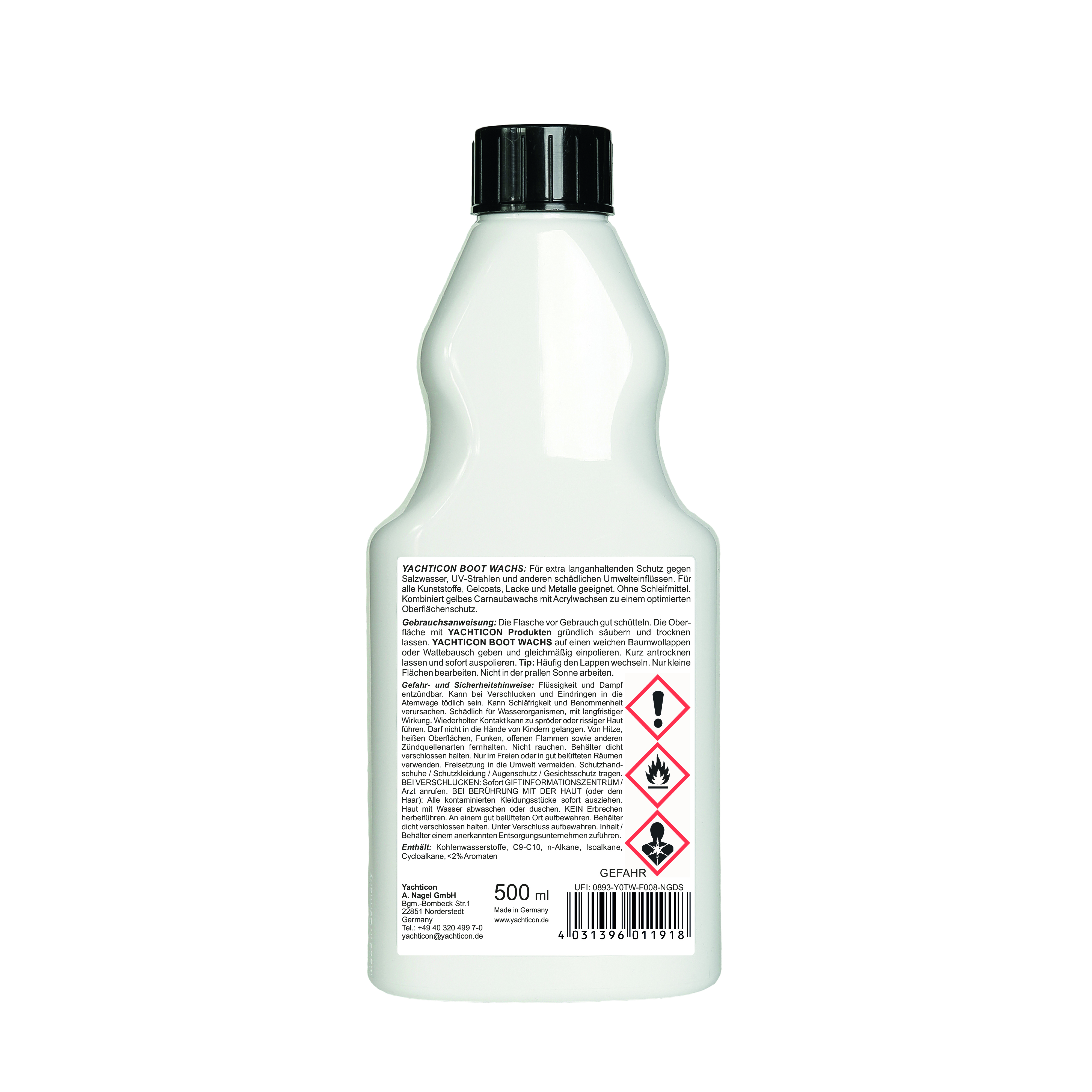 Yachticon Boot Wachs, 500 ml