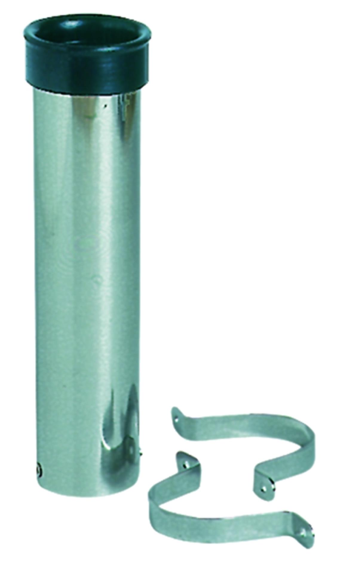 Osculati Angelrutenhalter mit Laschen, Edelstahl