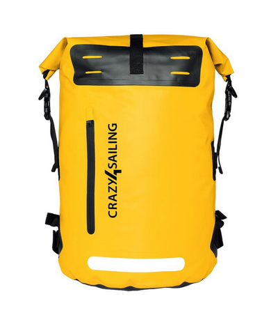 Crazy4Sailing C4S Wasserdichter Rucksack 55 L PVC gelb