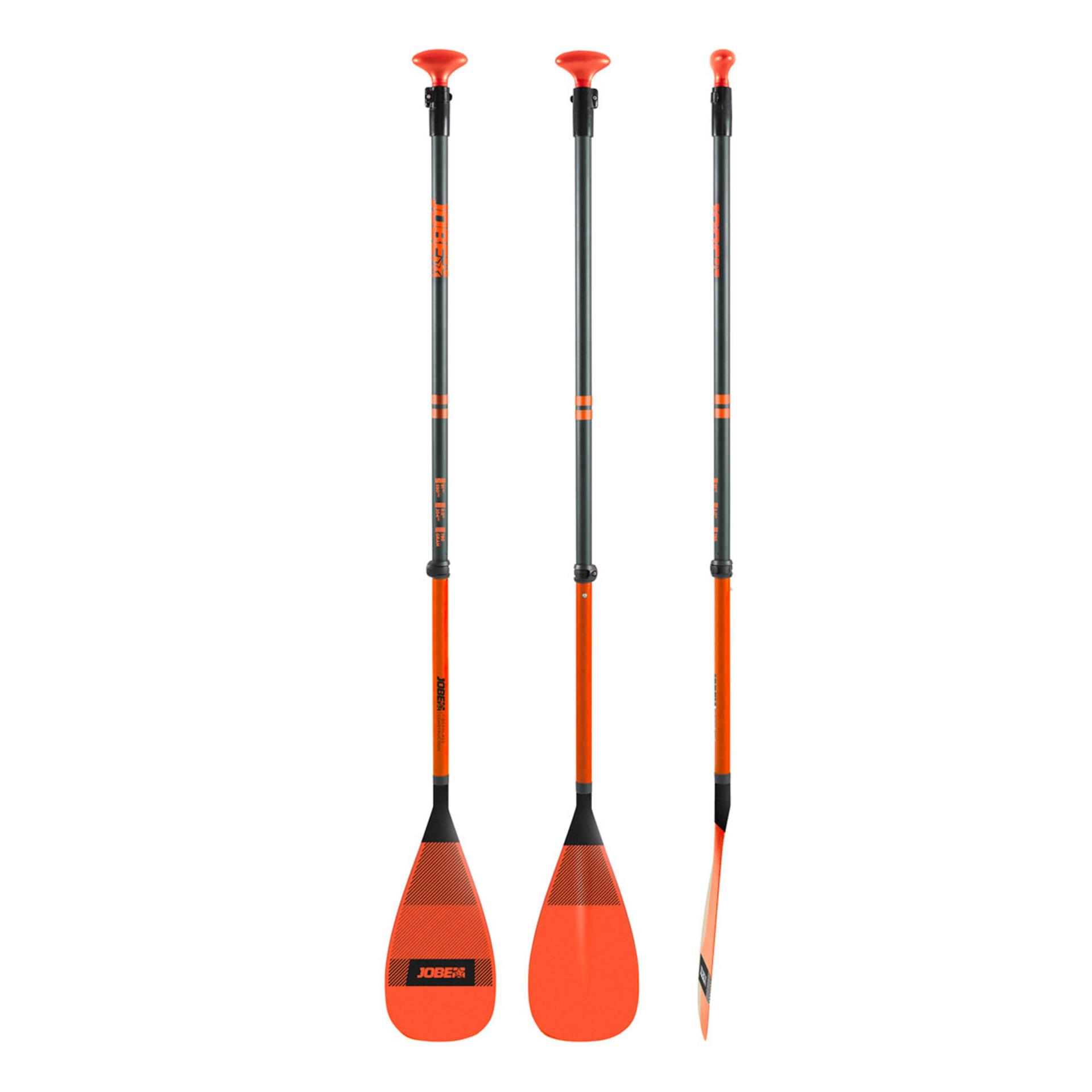 Jobe Fiberglass SUP Paddel Orange ( dreiteilg ) 