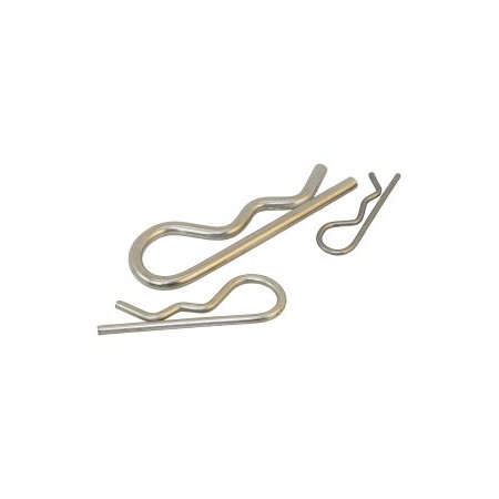 Lindemann Federstecker Edelstahl, 2,5 mmØ x 54 mm