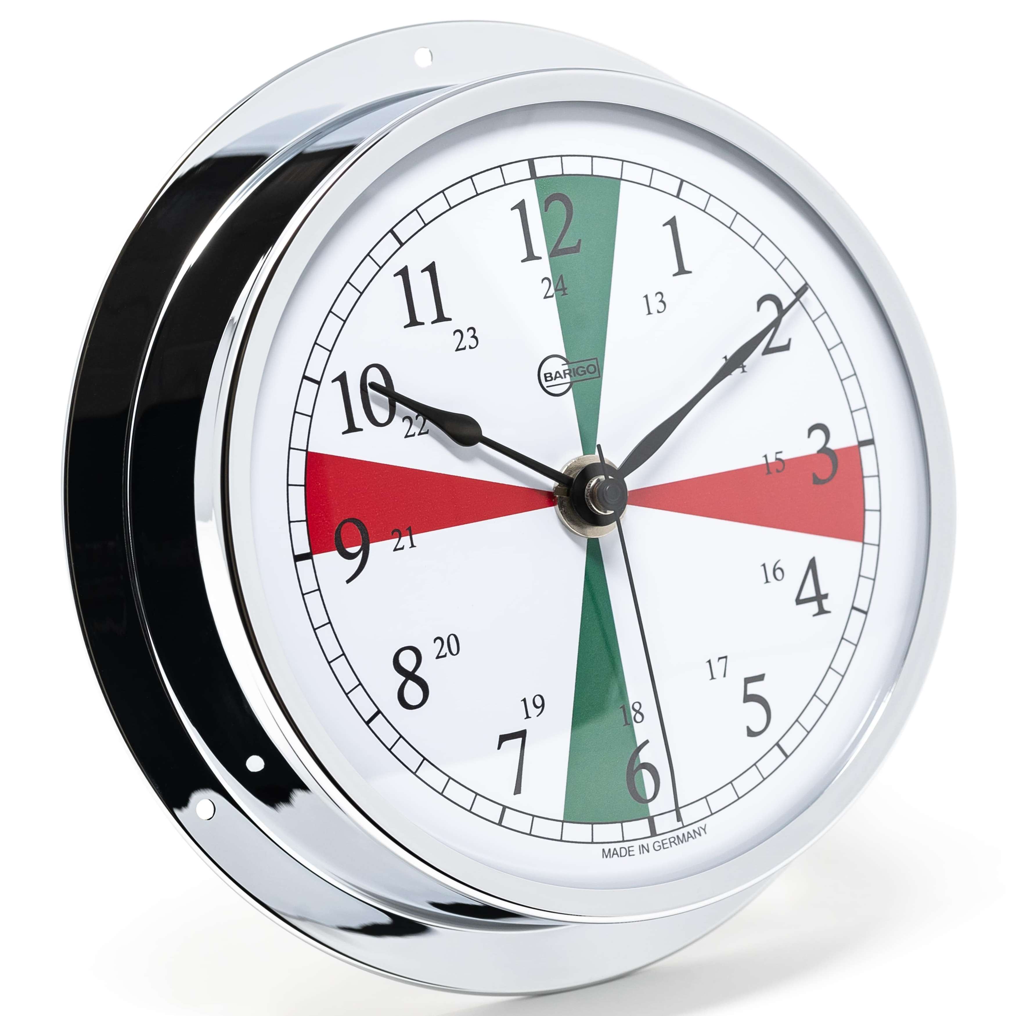 BARIGO Viking Quarz  Funksektorenuhr Chrom