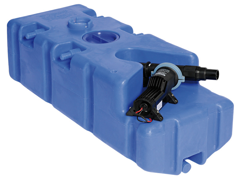 Osculati Schmutzwassertank mit integrierter Fäkalienabsaugpumpe 12 V, 100 Liter