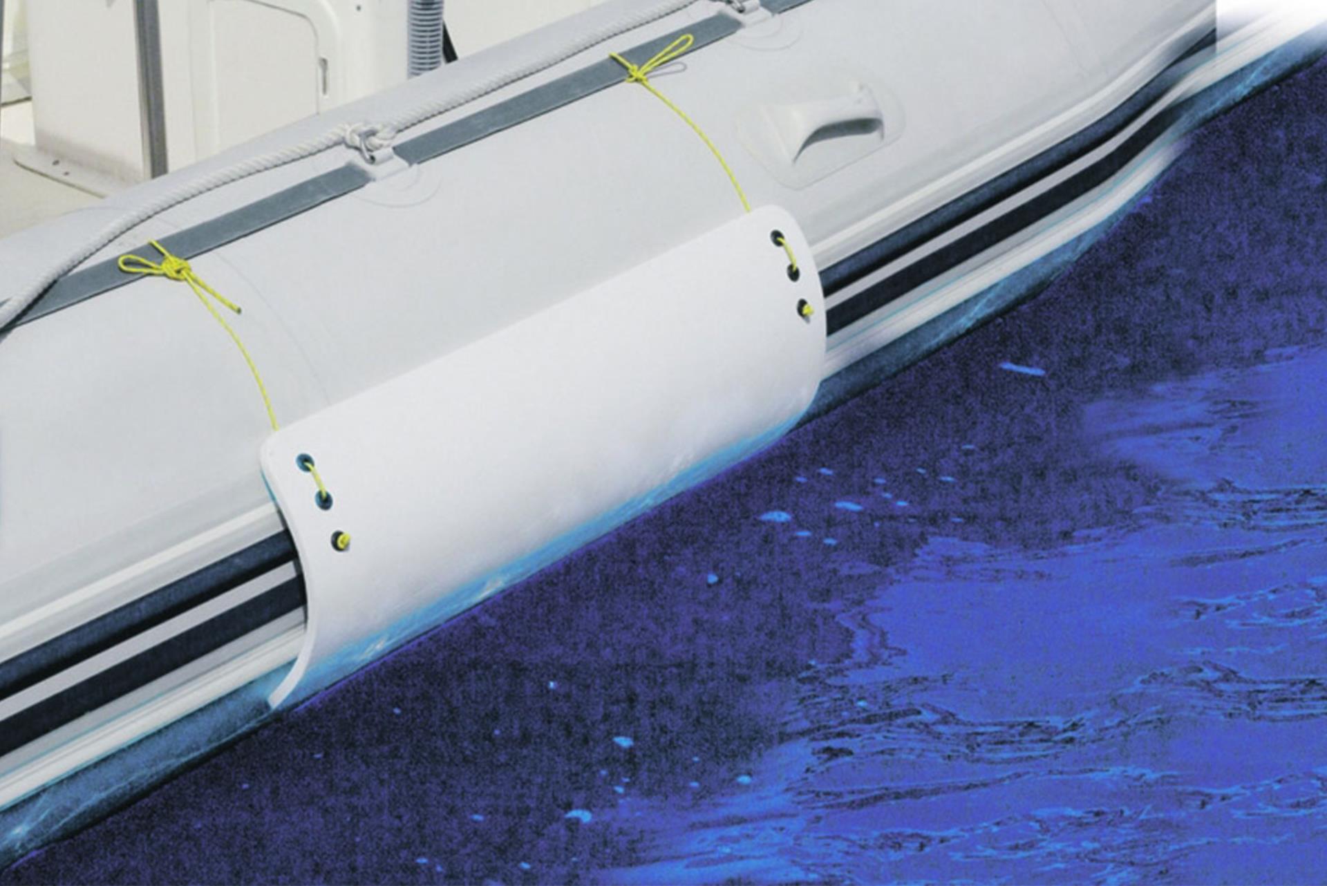Osculati Ripfender für Schlauchboot grau, 250 x 500 mm