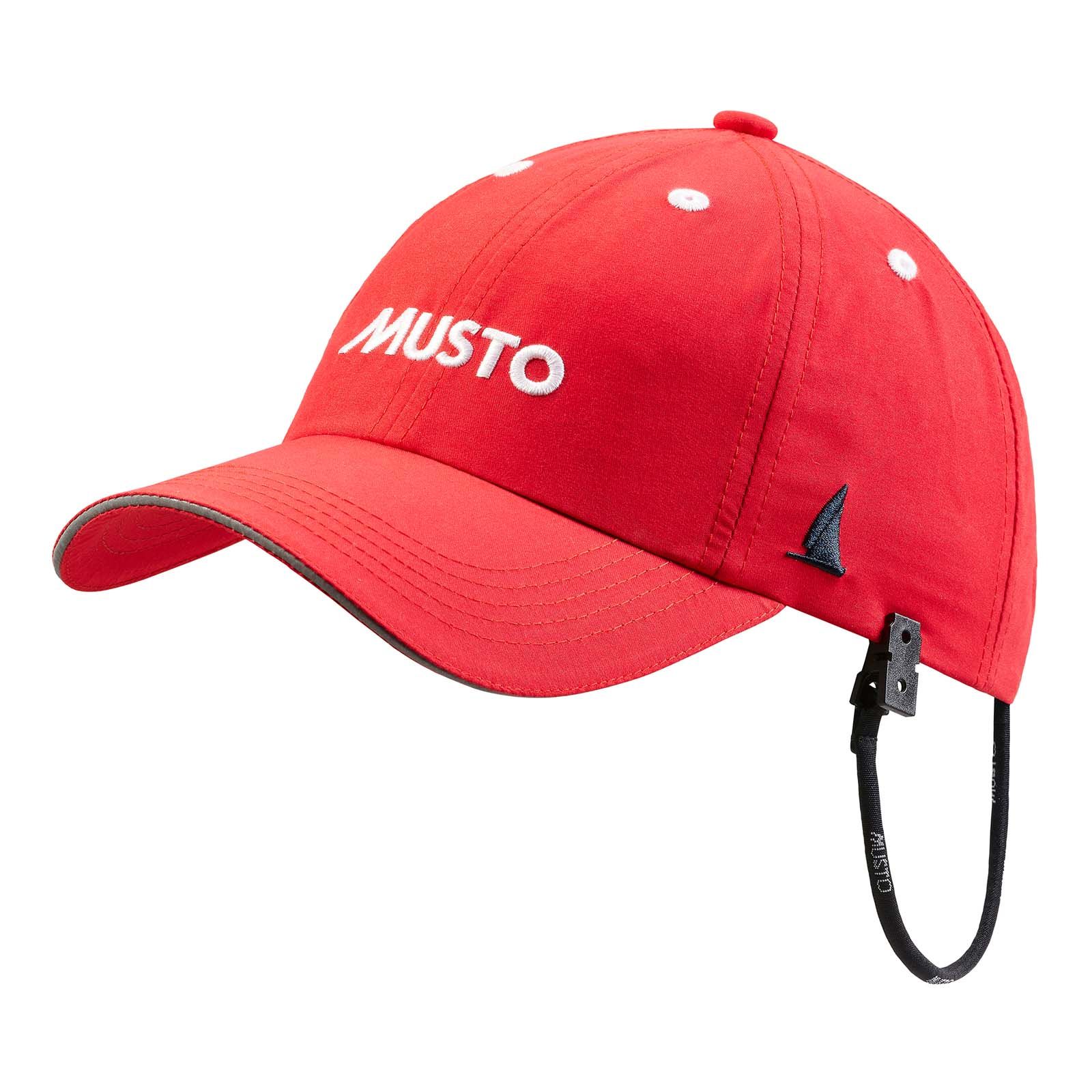 Musto Essential Fast Dry Crew Cap, rot