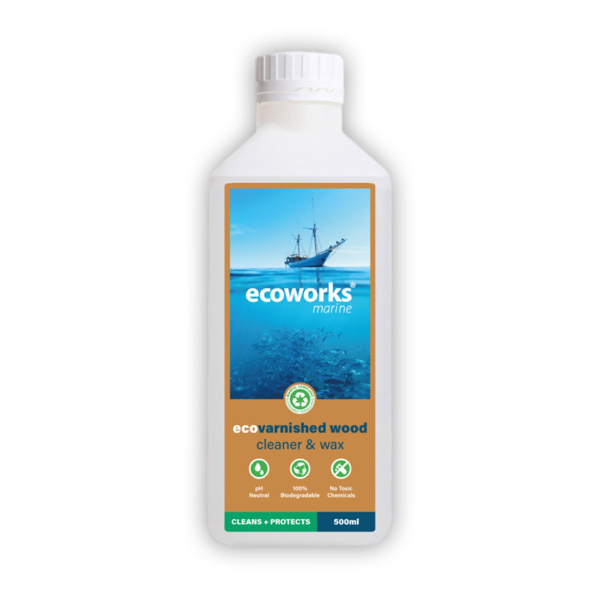 Ecoworks Marine EcoWorks Varnish wood & Leather polish, 750 ml