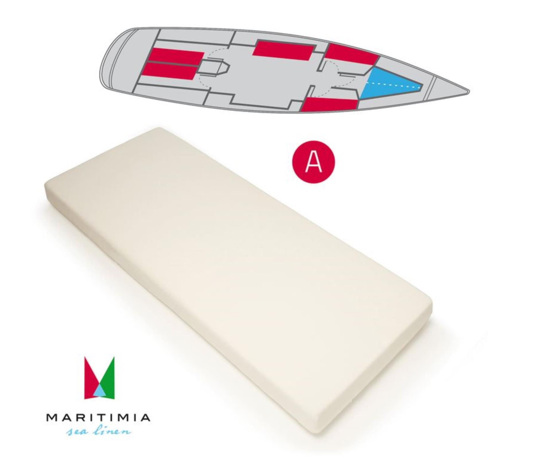 Maritima Spannbettlaken 200 x 75 cm, weiß