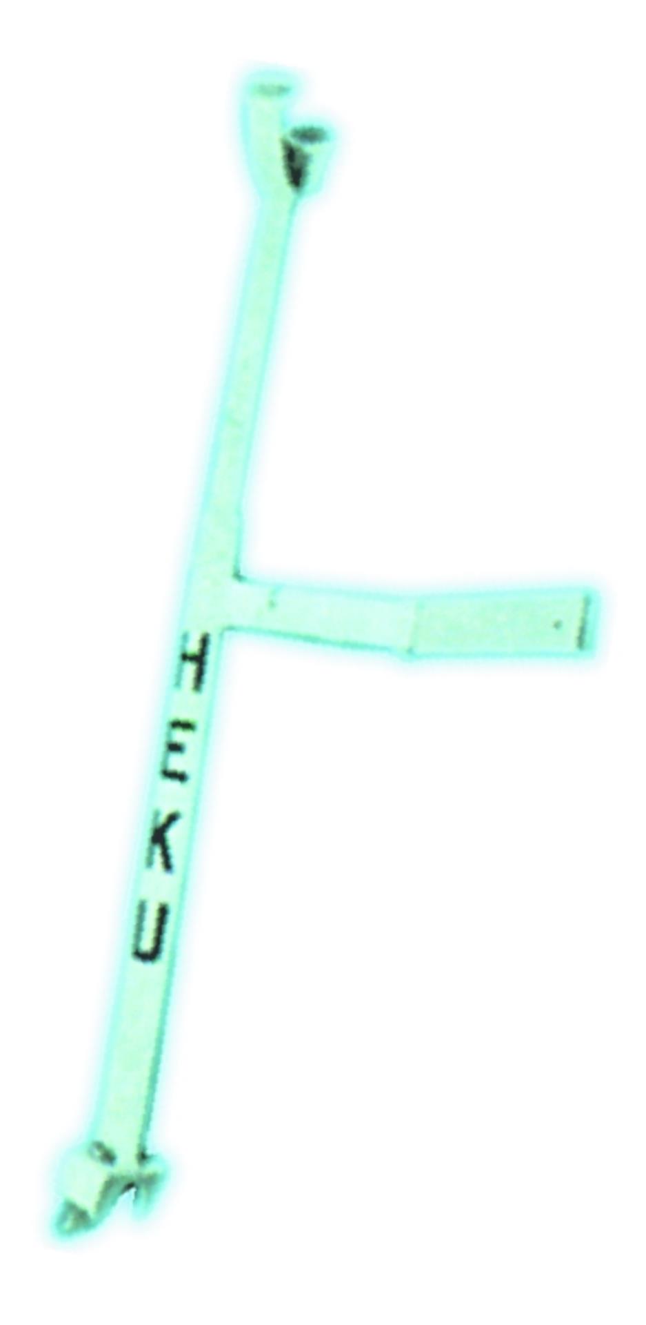Heku Bugstütze mit Masthalter 60mm Vierkant