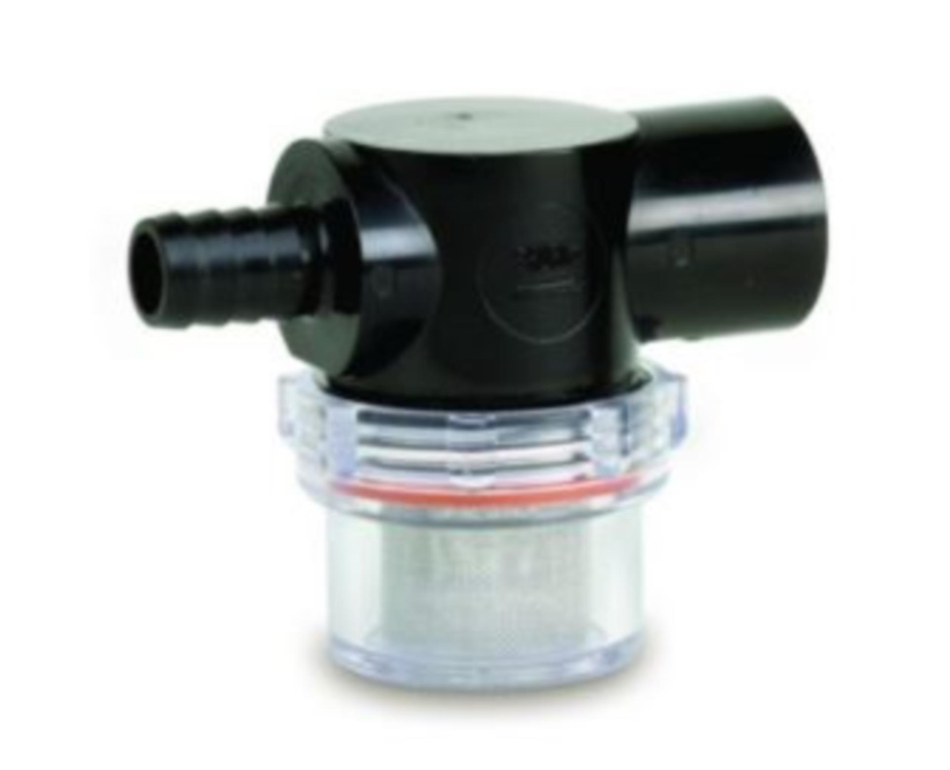 Shurflo Wasserfilter (Eingang 12 mmØ Schlauch, Abgang 1/2" Gewinde) Shurflo Wasserfilter (Eingang 12 mmØ Schlauch, Abgang 1/2" Gewinde)