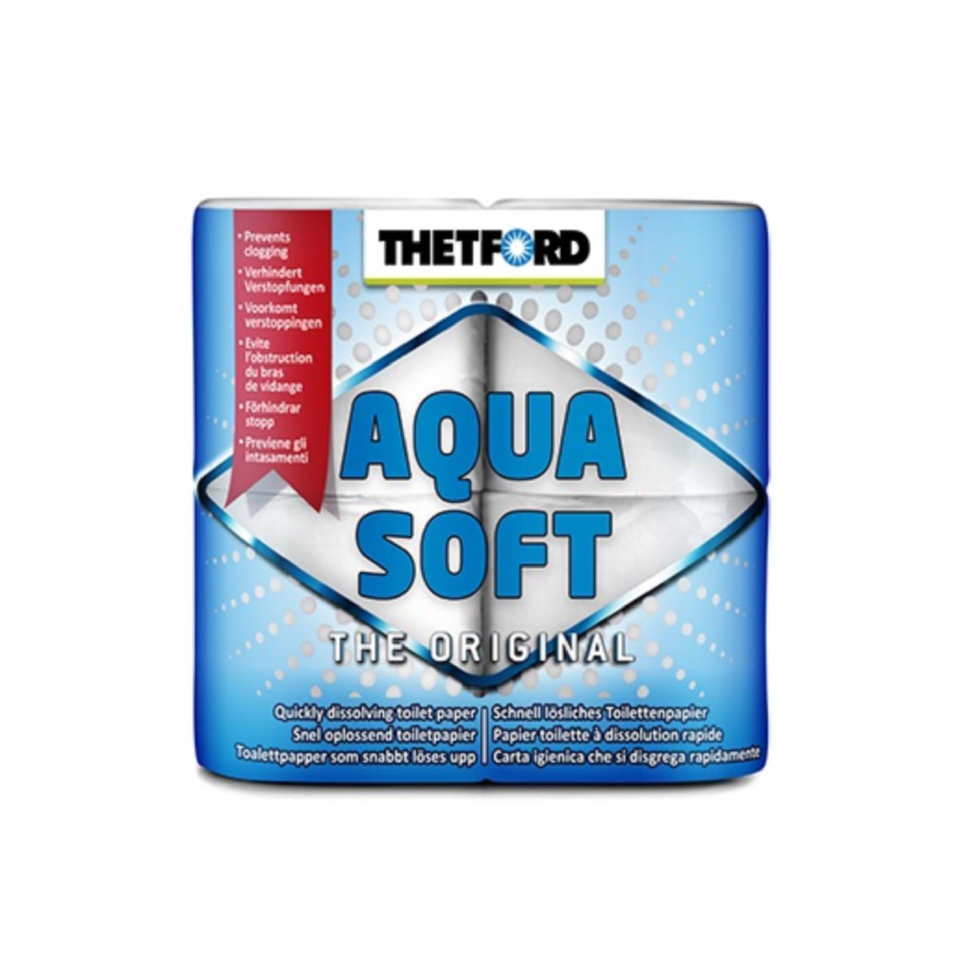 Thetford Aqua Soft Toilettenpapier, 4 Rollen