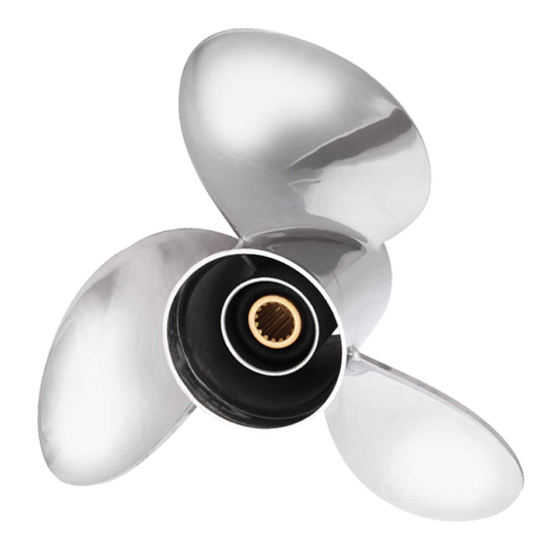 Solas & BS.PRO Propeller Propeller Edelstahl für Honda 13-3/4 x 13