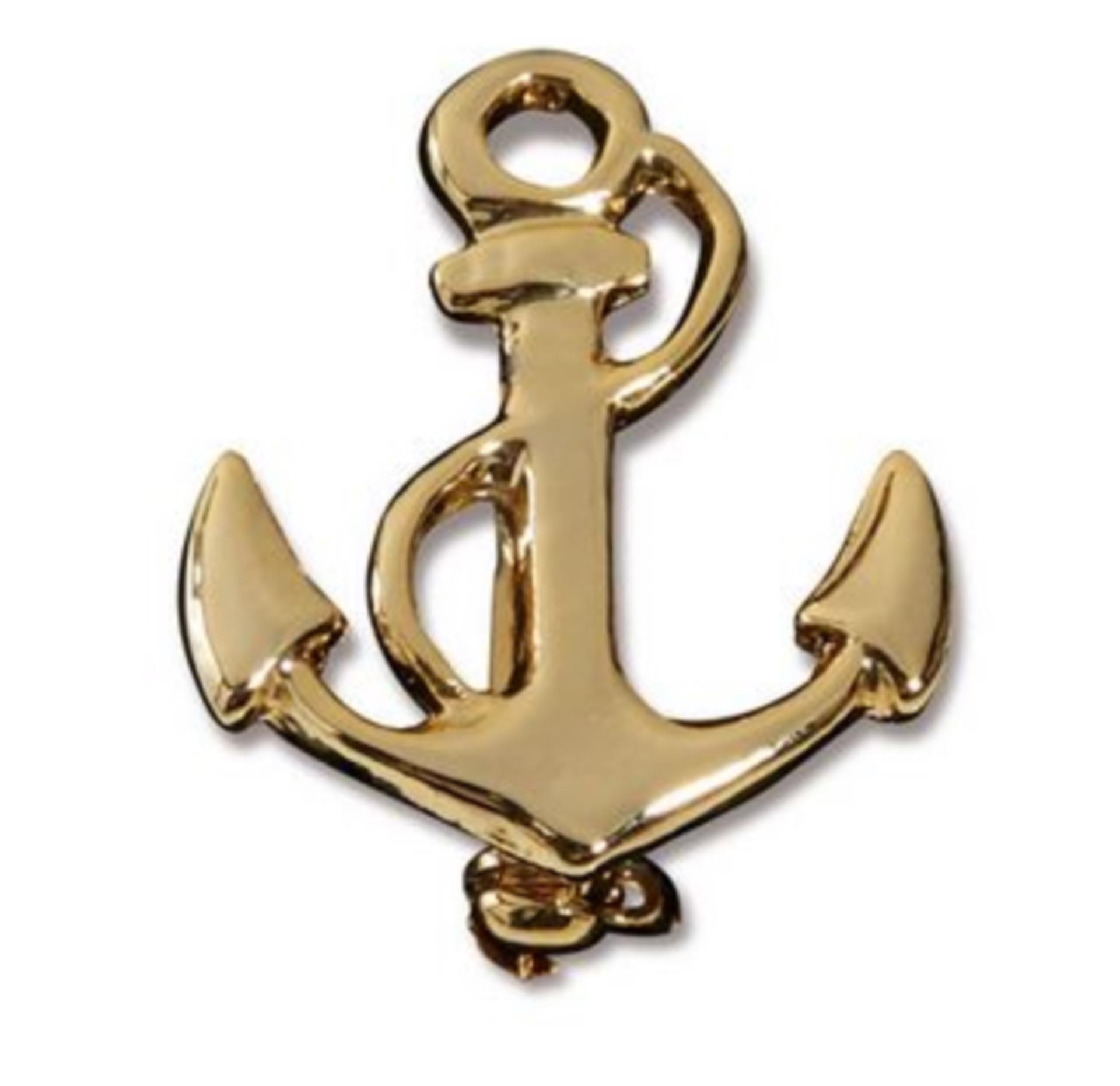 Modas Anstecknadel Anker für Elbsegler