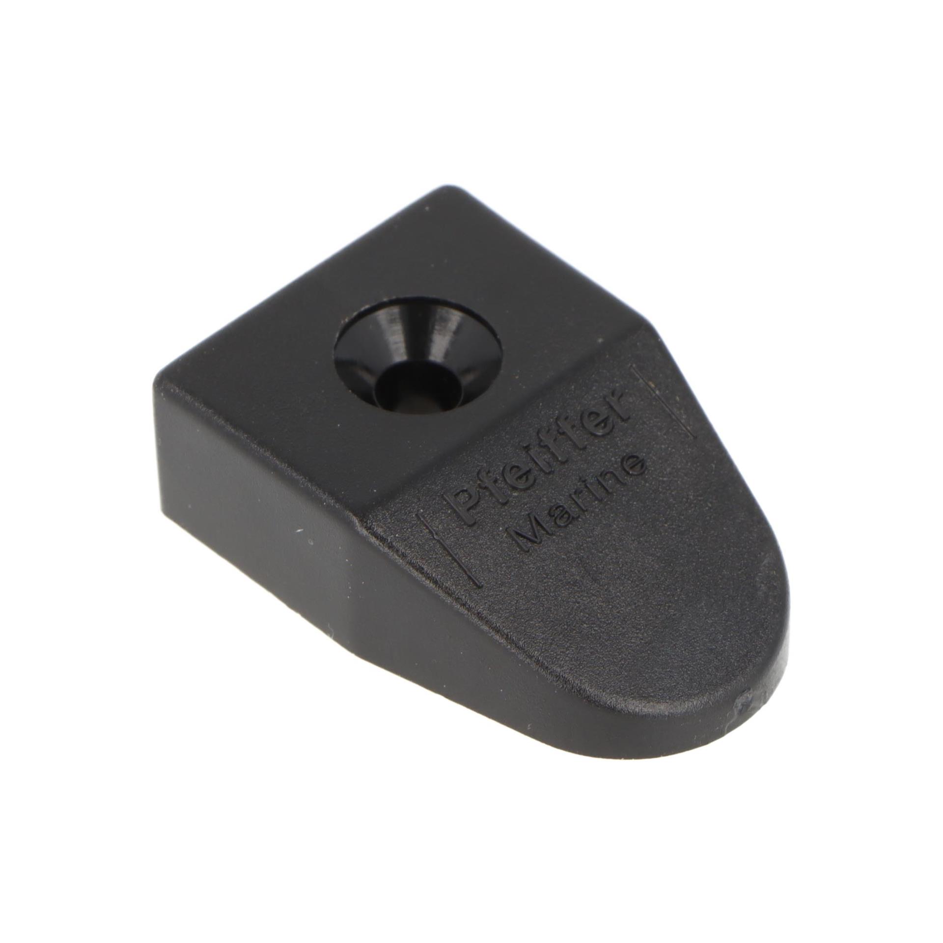 Pfeiffer Endstück 38 mm Kunststoff für Schiene 20 x 3 mm