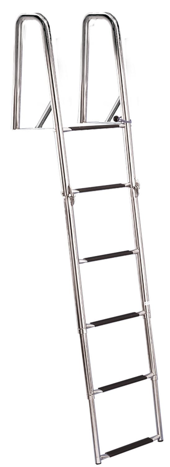Gotthardt Klappbare Badeleiter 6-Stufen (min. 800 mm / max. 1955, Breite 361 mm)