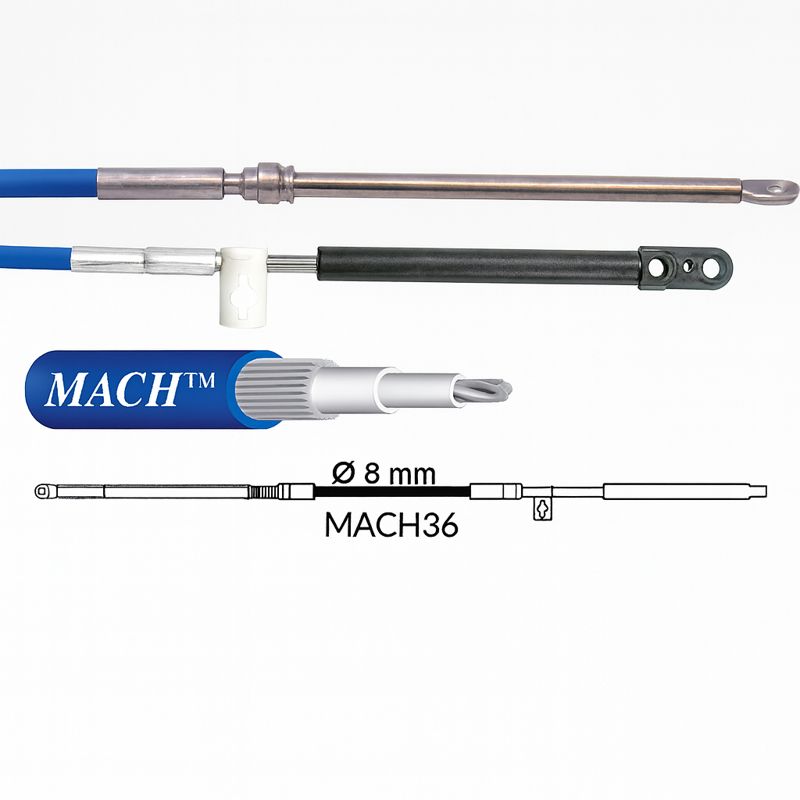 Ultraflex Schaltkabel Mach36, 16 ft.