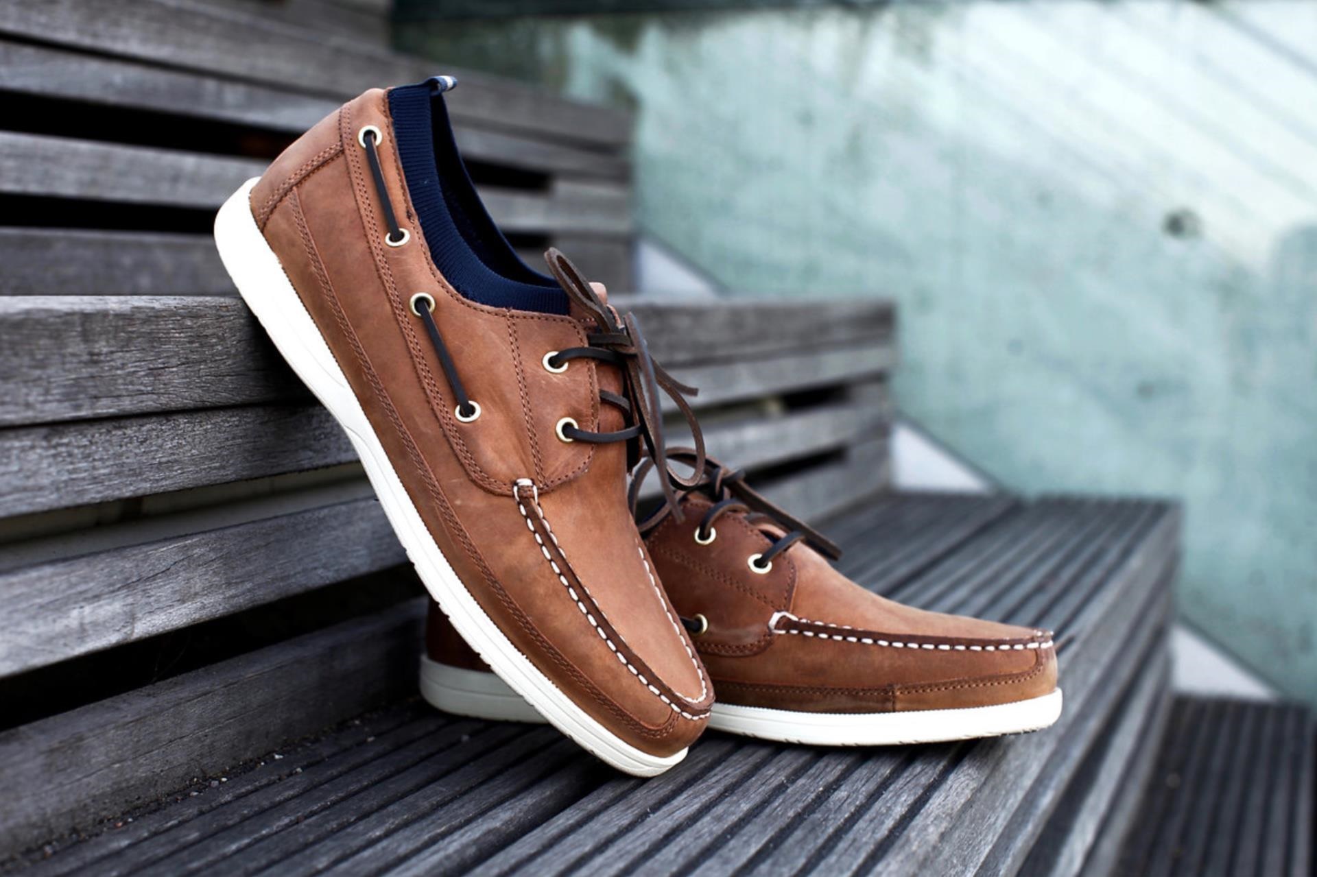 BluePort Segelschuh Prolite Crew braun, 45