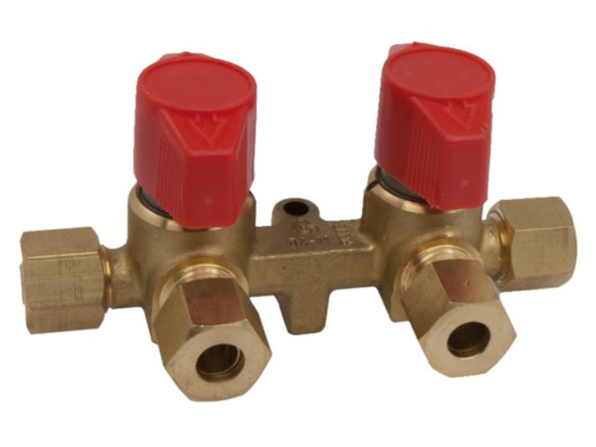 GOK GAS-VERTEILER MIT ROHRVERSCHRAUBUNG