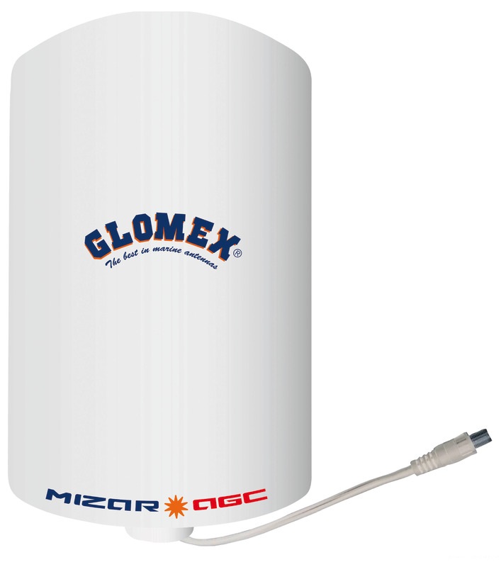 Glomex TV-Antenne - DVB-T2 Mizar, 140 mmØ, Höhe 200 mm