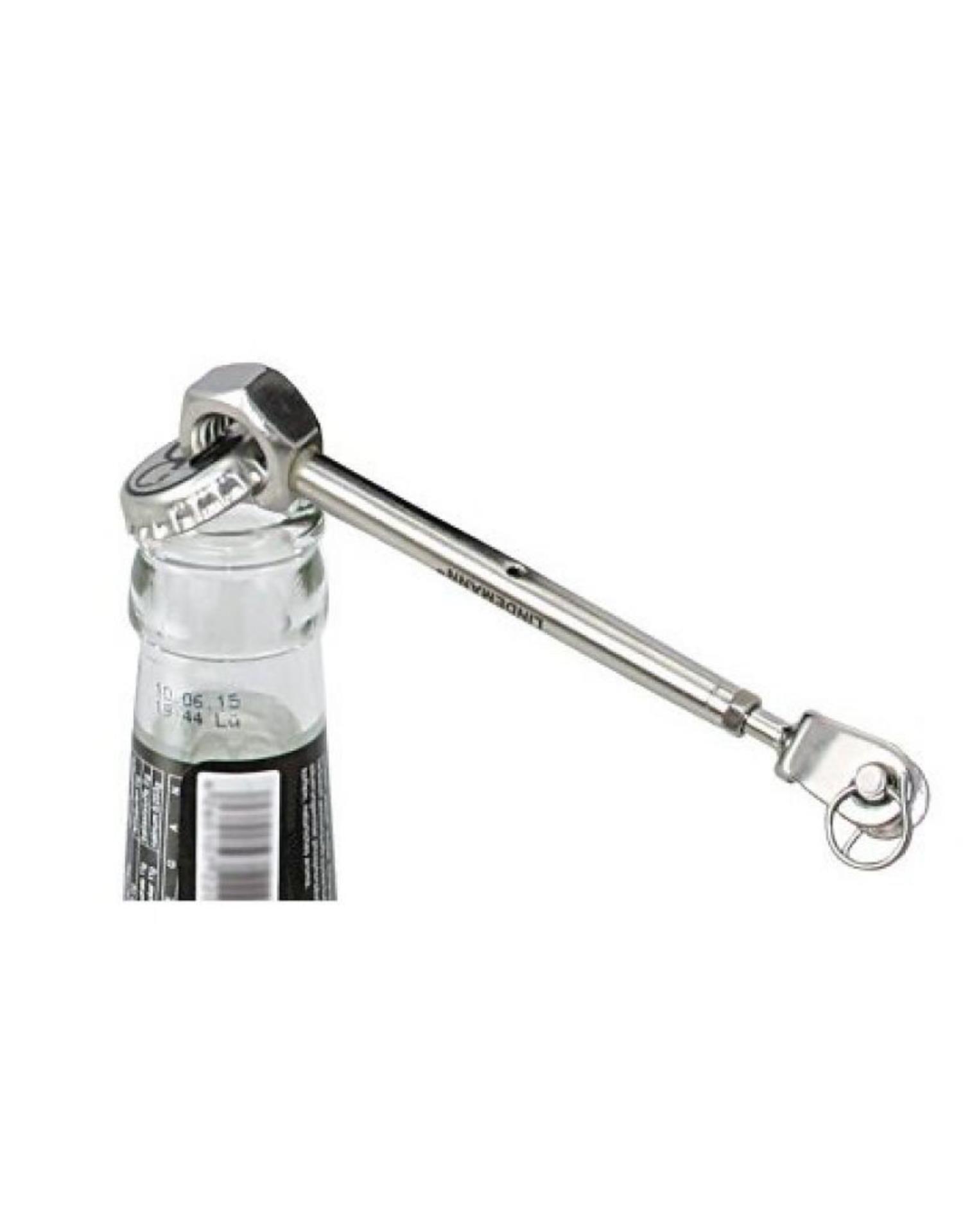 Lindemann Flaschenöffner, Edelstahl