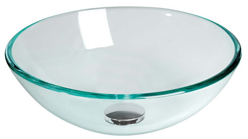 Osculati Glas Waschbecken rund, 360 mmØ