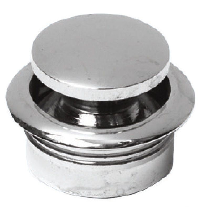 Osculati Knopf für Schnappschloss, verchromtes Messing (23 mmØ)