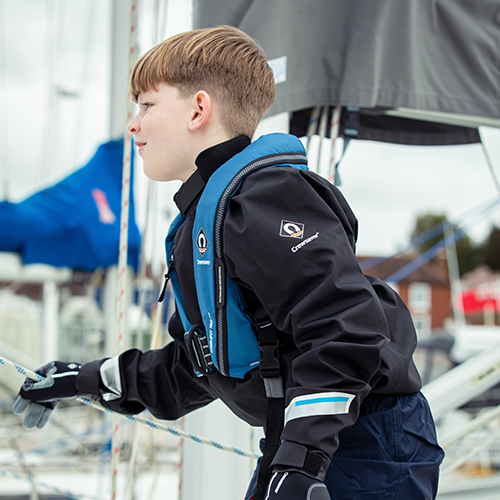 Crewsaver Crewfit 150N Junior Harness, blau Crewsaver Crewfit 150N Junior Harness, blau