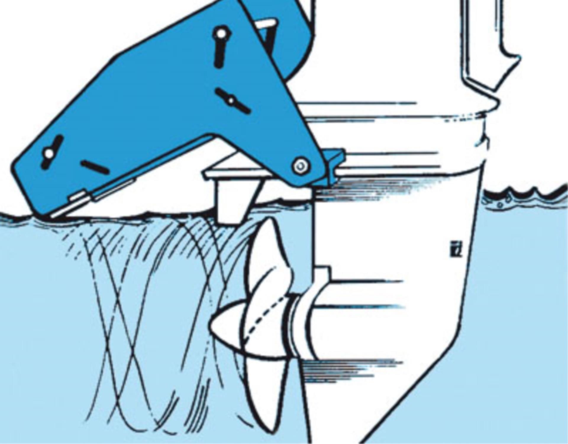 Ruddersafe Größe 2 für Boote bis 6,5 Meter