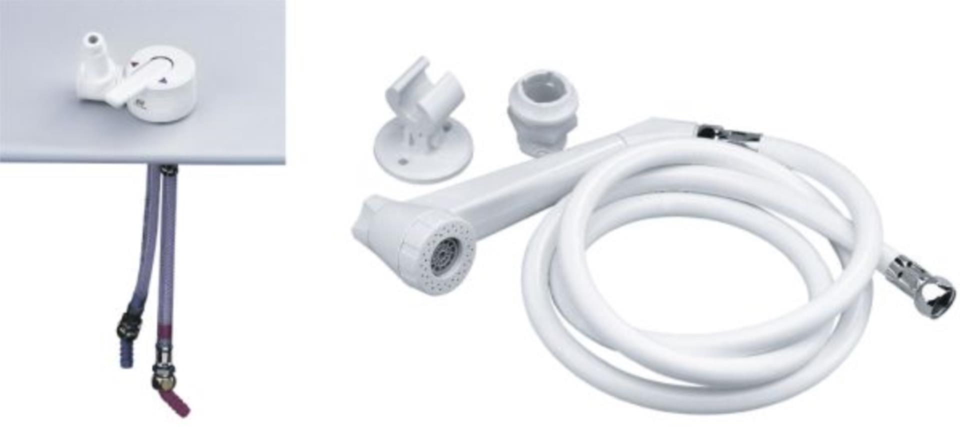 Plastimo Duschset mt Wandhalter und 1,5 Meter Schlauch